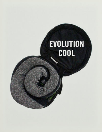 Evolution Travel Pillow Bag with Evolution Cool pillow stored inside