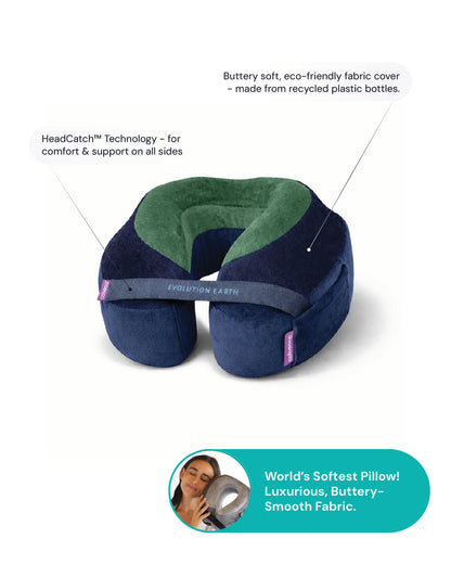 Evolution Earth Deluxe Neck Pillow