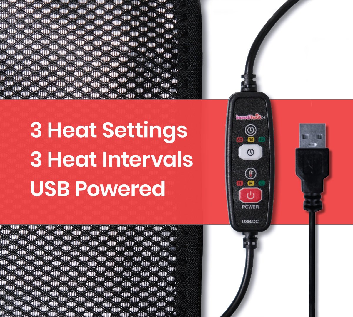 Incredi-Heat Best USB Heating Pad | Cabeau