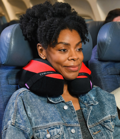 purple brand travel pillow