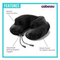 Air evolution Inflatable travel pillow features
