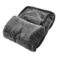 Grey fold and go travel blanket 